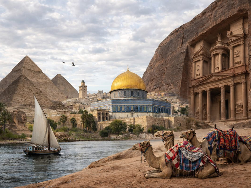 Paquetes a egipto israel y jordania