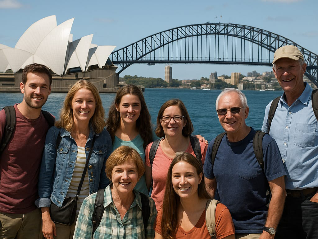 Salida grupal a australia con todo resuelto