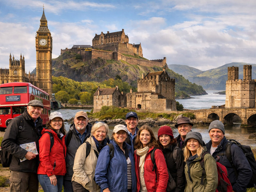 Salida grupal a reino unido