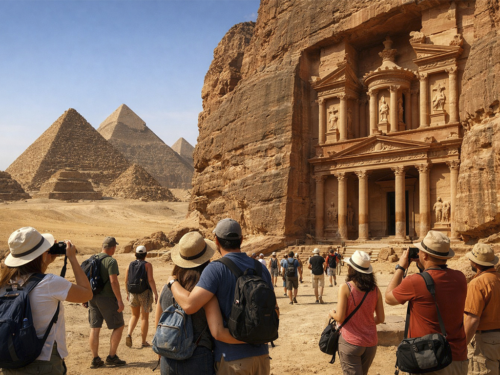 Viaje grupal a egipto y jordania